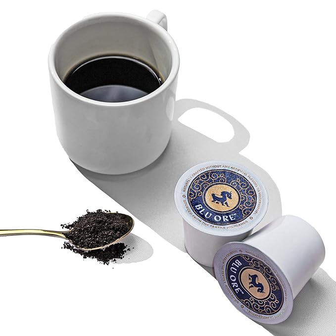 Blu Ore Premium Vietnamese Coffee Pods - Dark Roast - Recyclable Single Serve K-Cup Compatible (24