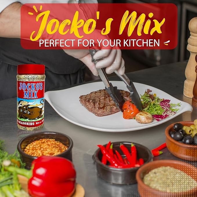 Jocko's Mix Santa Maria Style Seasoning - 15.3oz Bottle Of Tri-Tip, Steak, Pork, and Chicken