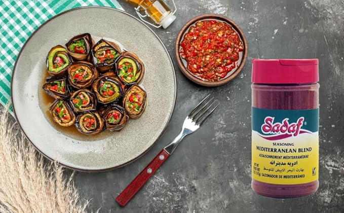 Sadaf Mediterranean Seasoning - Mediterranean Blend Seasoning for Vegetables, Meat Or Marinades