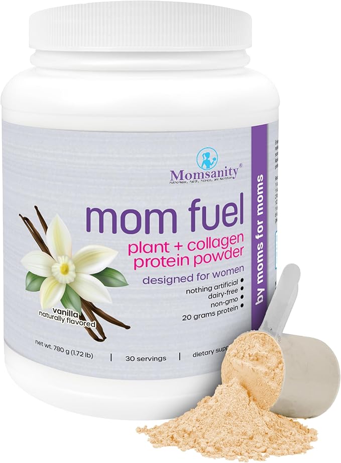 Dairy-Free Meal Replacement Protein Powder for Women - Plant & Collagen Protein Blend | 20g Protein