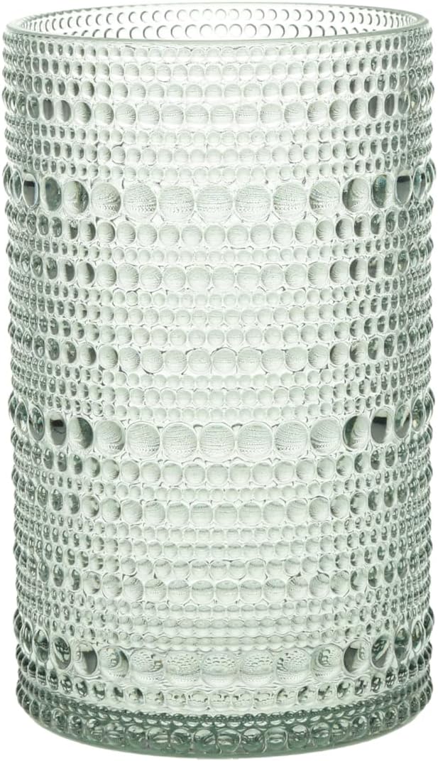 FORTESSA Orbetto Outdoor Hobnail Plastic Drinkware, 13 Ounce Iced Beverage Cocktail Glass (Set of