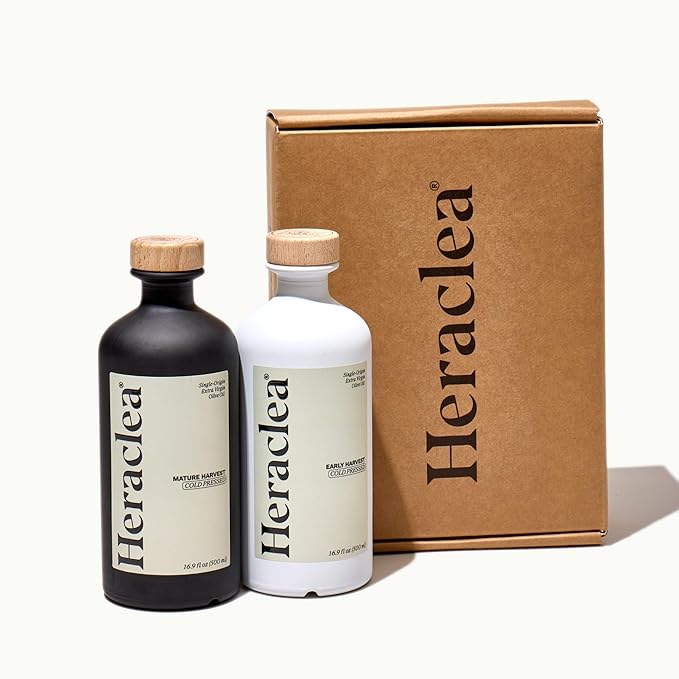Heraclea - The Pairing - Organic Extra Virgin Olive Oil - Cold Pressed - Organic Olive Oil - Cold