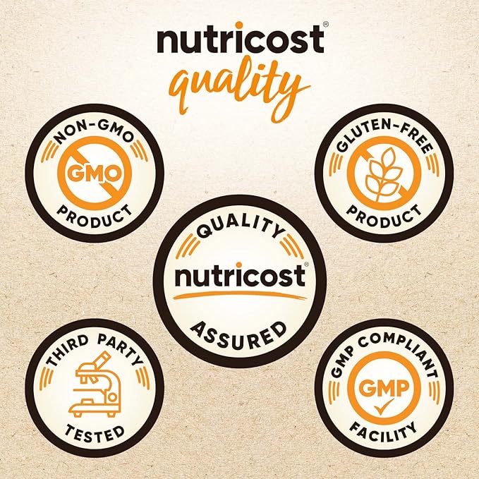 Nutricost Organic Vegan Meal Replacement Shake Powder (Chocolate Peanut Butter) - Certified USDA