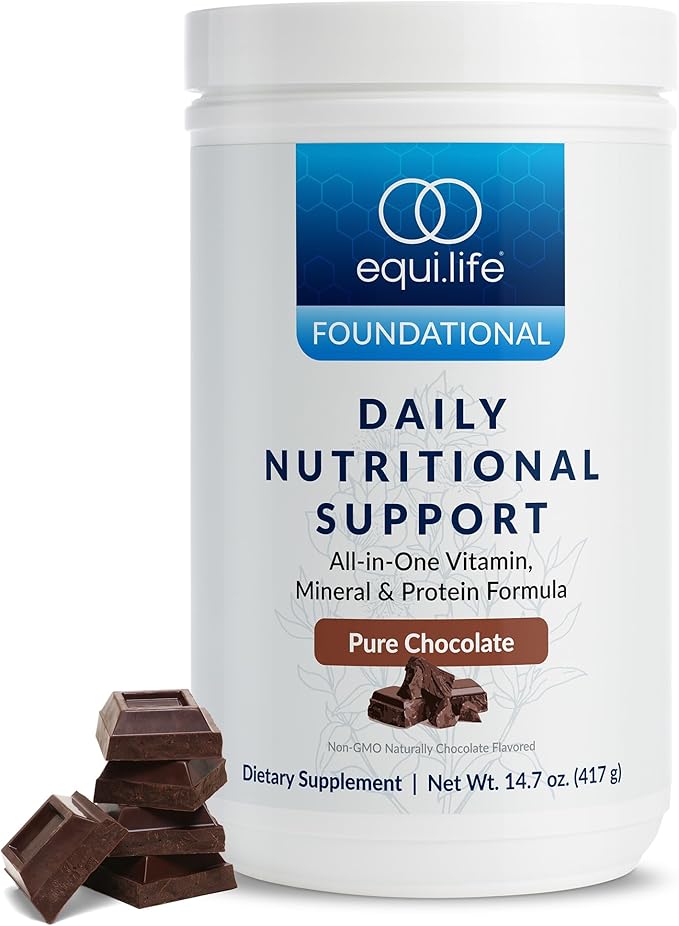 Equilife Daily Nutritional Support, All-in-One Multivitamin Meal Replacement, Pure Chocolate