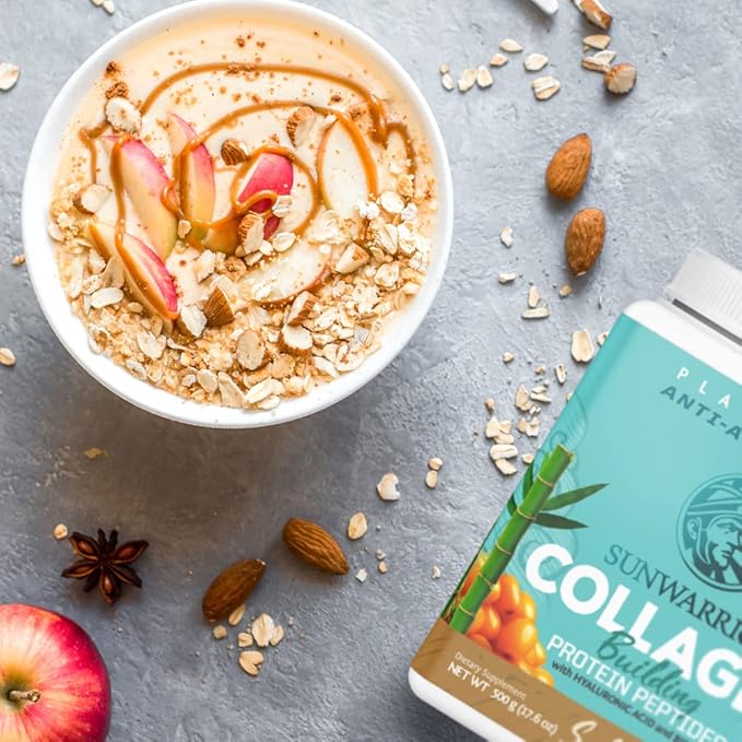 Vegan Collagen Protein Powder for Women Silica Plant Based Collagen Powder with Vegan Hair Skin and