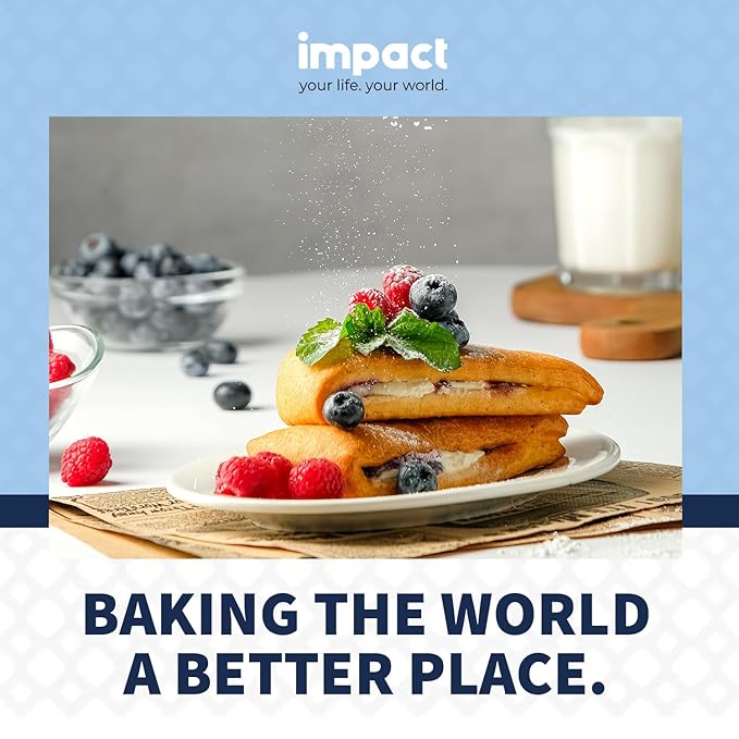 Impact White Monk Fruit & Erythritol Sweetener Blend - Gluten Free, Zero Calories, Net Carbs, Keto