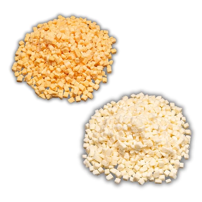 Bearded Butchers High-Temp Cheddar & Swiss Cheese, Pack of 2 (2.5 lb Bags Each) ??5 lbs Total
