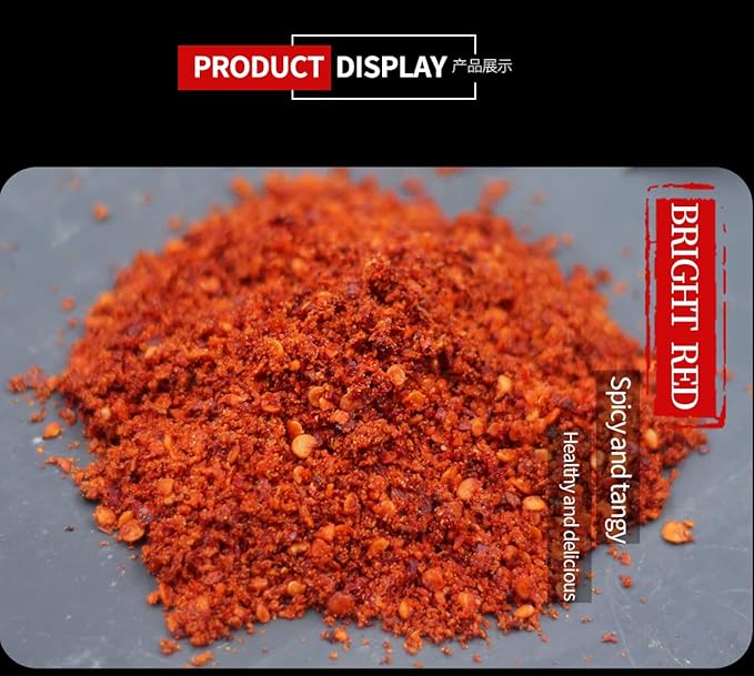 Chinese Sichuan red Chili Powder 5.51 Pound / 2500g (first grade medium coarseness), Original