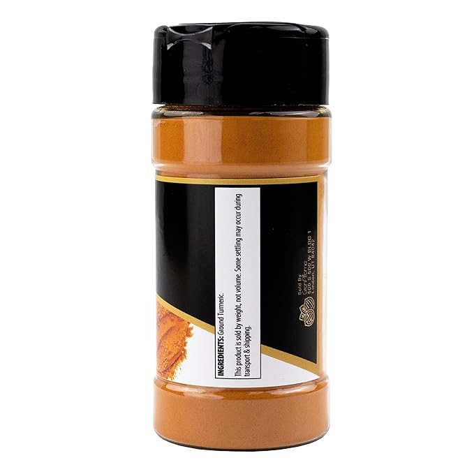 GranAroma Ground Turmeric, Earthy Flavor, Essential Spice for Cooking (2.56 Ounce)