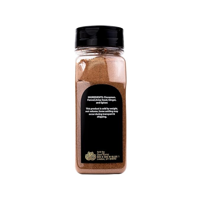 GranAroma Chinese Five Spice, Bold and Aromatic Flavor Profile, Seasoning for Stir-Fries, Roasted