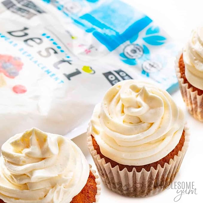 Wholesome Yum Besti Natural Powdered Sugar Substitute - Keto Confectioners Monk Fruit Sweetener