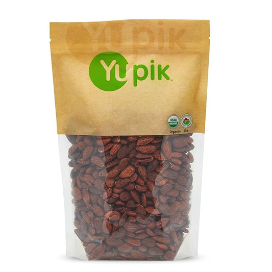 Yupik Organic Almonds with Tamari (Soy Sauce), 2.2 lb (35.2 oz), Kosher, Non-GMO, Vegan