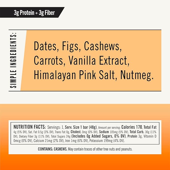 Thunderbird Bars Energy Snack, Gluten-Free with Protein, Healthy Real Food, Vegan Paleo Non-GMO, No