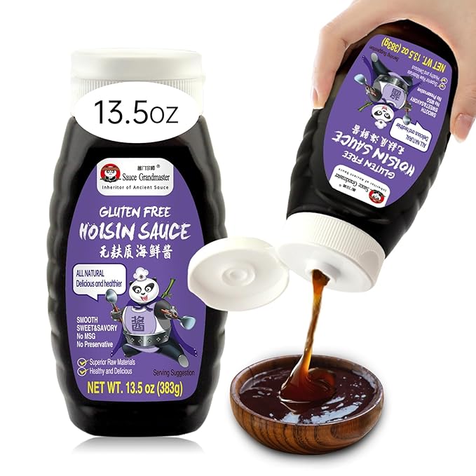 Gluten Free Hoisin Sauce, A New Favorite for Vegetarians and Healthy Eaters, Low Sodium, Low