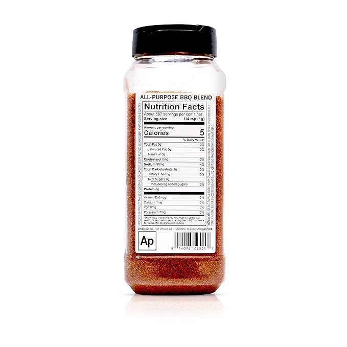 Spiceology - All Purpose BBQ Rub and Spice Blend - Use On: Beef, Fish, Chicken, Vegetables, and