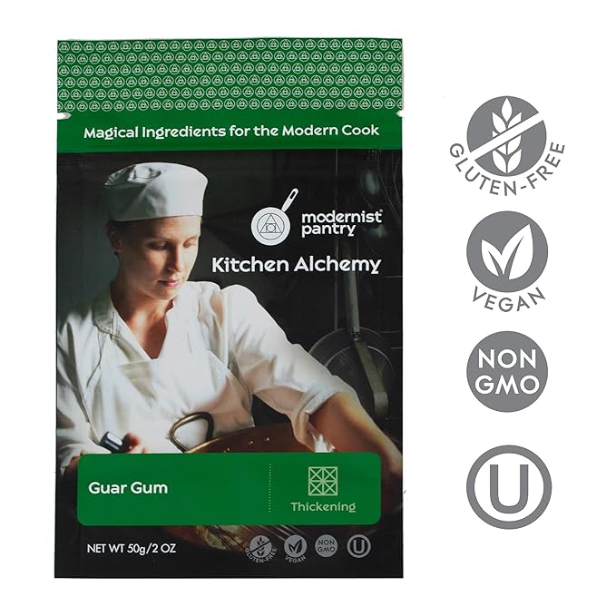 Pure Guar Gum ??Non-GMO Vegan OU Kosher Certified - 50g/2oz