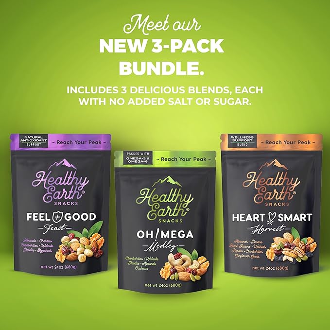 Mixed Nuts Unsalted | Trail Mix | Trail Mix without Peanuts | Sugar Free Snacks | Gourmet Snacks