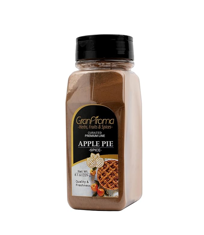GranAroma Apple Pie Spice Blend, Aromatic & Warm, Flavorful Seasoning Mix, Baking & Cooking (8.1
