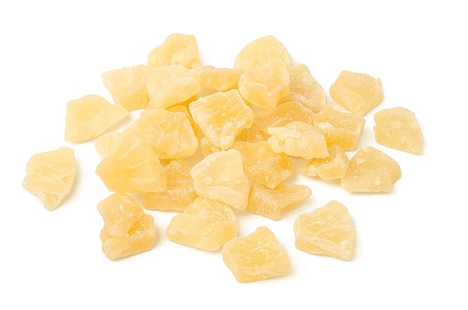 Anna and Sarah Dried Diced Pineapples Large in Resealable Bag Kosher, Gluten Free and NON-GMO, 2lbs