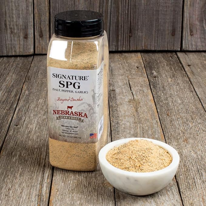 Nebraska Star Beef SPG (Salt Pepper Garlic) - 24oz
