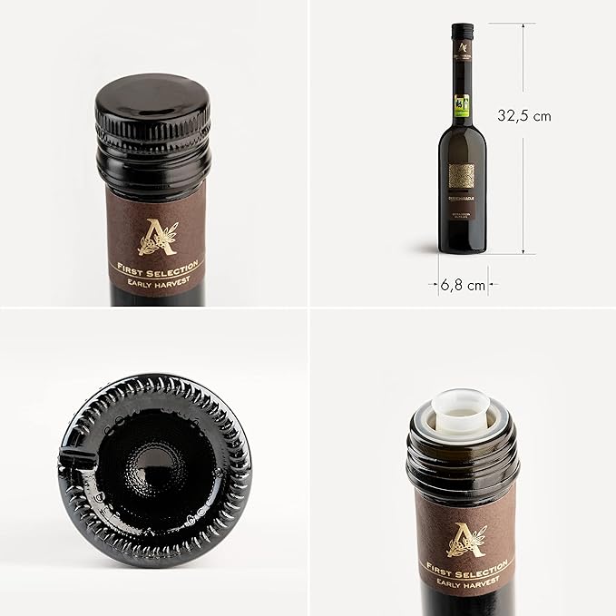DESERT MIRACLE Cold Pressed Polyphenol Rich Moroccan Olive Oil, Extra Virgin Olive Oil with High