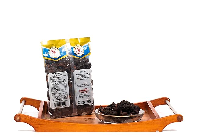TAJ Premium Indian Black Kokum (Wild Mangosteen), (Dry, 7 Ounce)