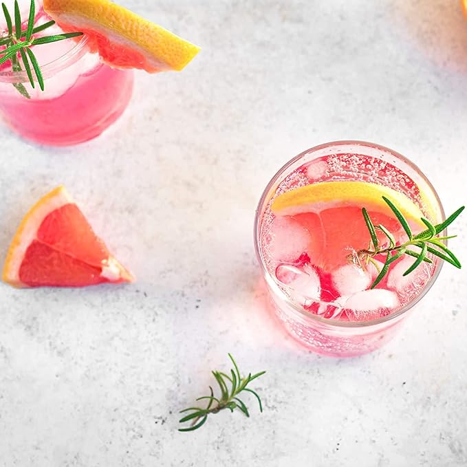 Top Hat Ruby Go Wild - Hibiscus & Grapefruit Flavor - Paloma Drink Mix - Hibiscus Syrup 5x