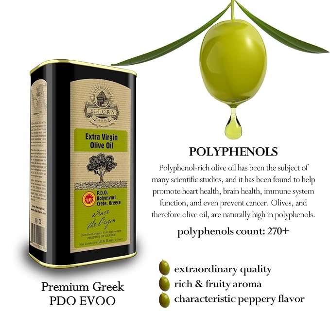 Ellora Farms, Greek Extra Virgin Olive oil, Certified Single Estate PDO, Traceable olive oil