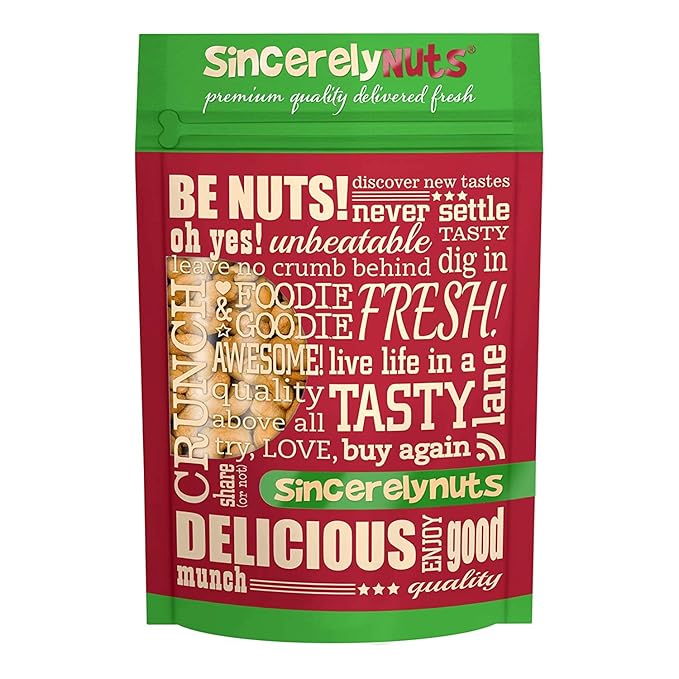 Sincerely Nuts - Raw Cashews Whole and Unsalted | Healthy Snack, Source of Protein | Keto and Paleo