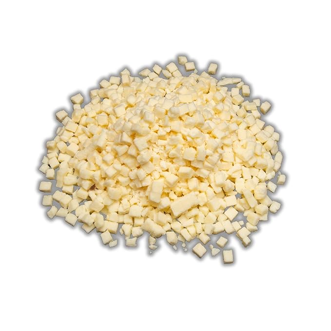 Bearded Butchers High-Temp Mozzarella Cheese 2.5 lbs ??Shelf-Stable 1/4" Cubes for Up to 25 lbs of