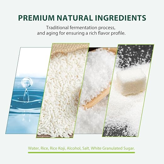 Soeos Mirin, Japanese Cooking Wine, 1.8 L (Pack of 1), Mirin Rice Wine, Authentic Natural Sugar