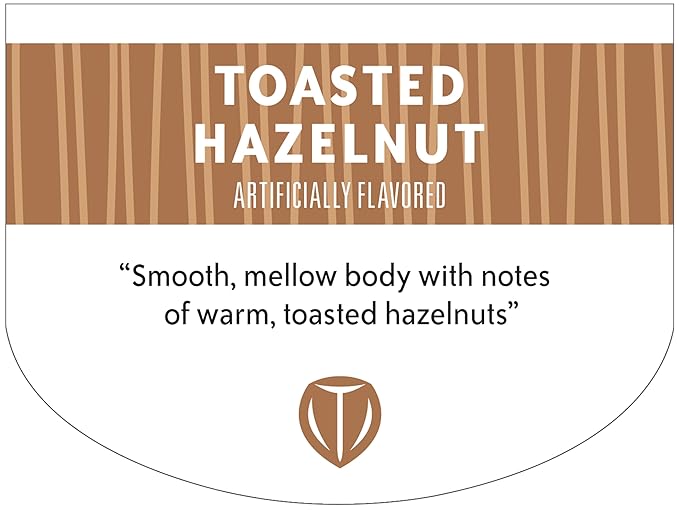 Community Coffee Toasted Hazelnut Flavored 12 Count Coffee Pods, Medium Roast, Compatible with