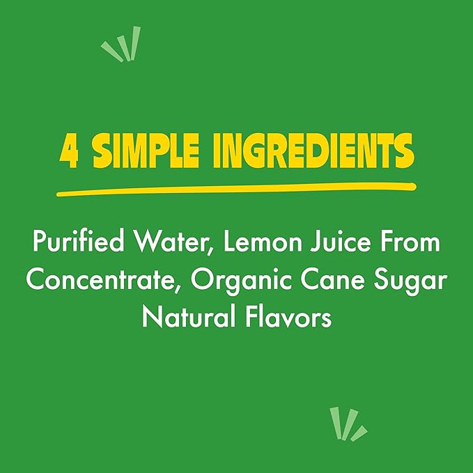 Hoot Juice Original Lemonade By Lemonati, No Artificial Sweeteners or Flavors, Gluten-Free, Kosher
