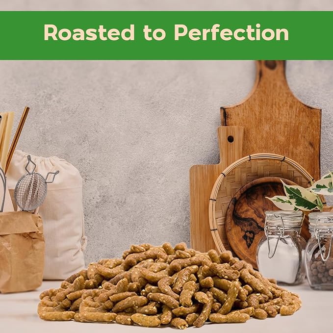 Sincerely Nuts Honey Sesame Sticks Snacks, 1lb - Kosher Certified - Crunchy Toasted Honey Sesame