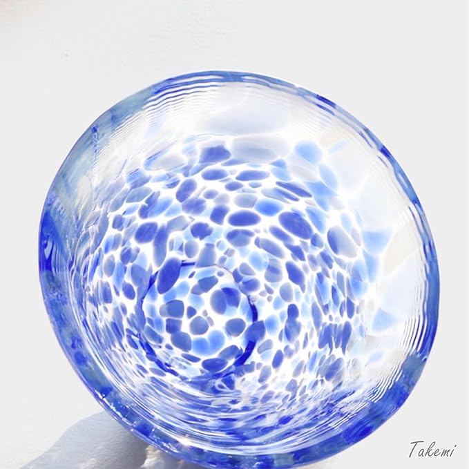 Japanese Handcrafted Sake Cups – Exquisite Artisan Glassware for Cold Sake & Shochu, Elegant