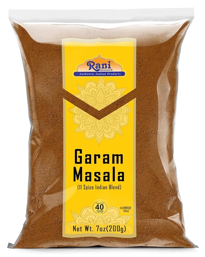 Rani Garam Masala Indian 11-Spice Blend 7oz (200g) ~ All Natural, Salt-Free | Vegan | No Colors |