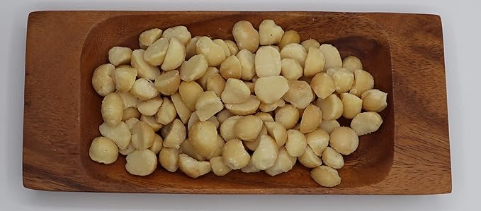 Hamakua Macadamia Nuts - No Salt Baking Macadamias (1.25 lb) - Natural Eco-Friendly Large Hawaiian