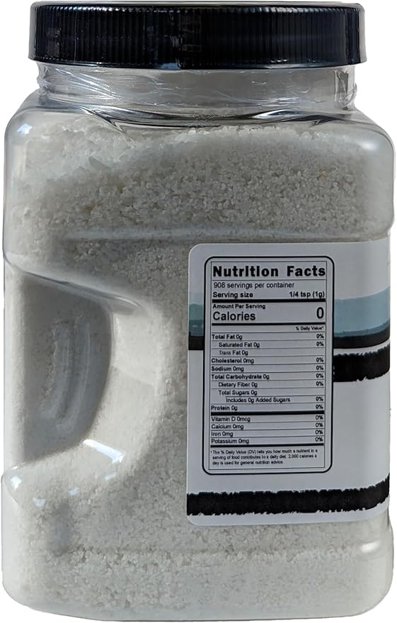 Alum Powder Granulated Food Grade 2 lbs. - by Medley Hills Farm in Reusable Container - Granulated