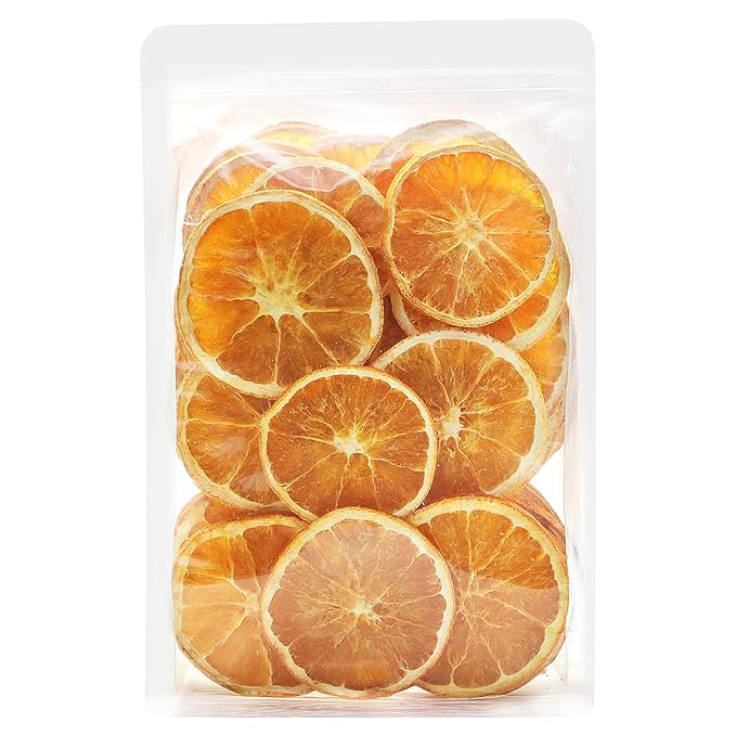 iGAOZM Dried Orange Slices,Dehydrated Oranges Slices For Cocktails,3.52oz/100g,No Sugar Added No