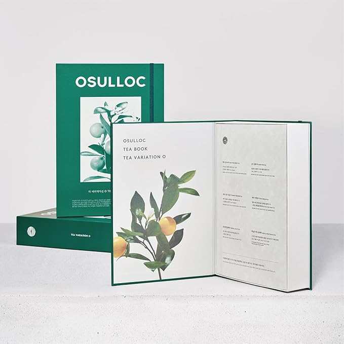 OSULLOC TEA VARIATION "O" (36 Count, 6 Types x 6 ea), Elegant & Sophisticated designed Tea Gift