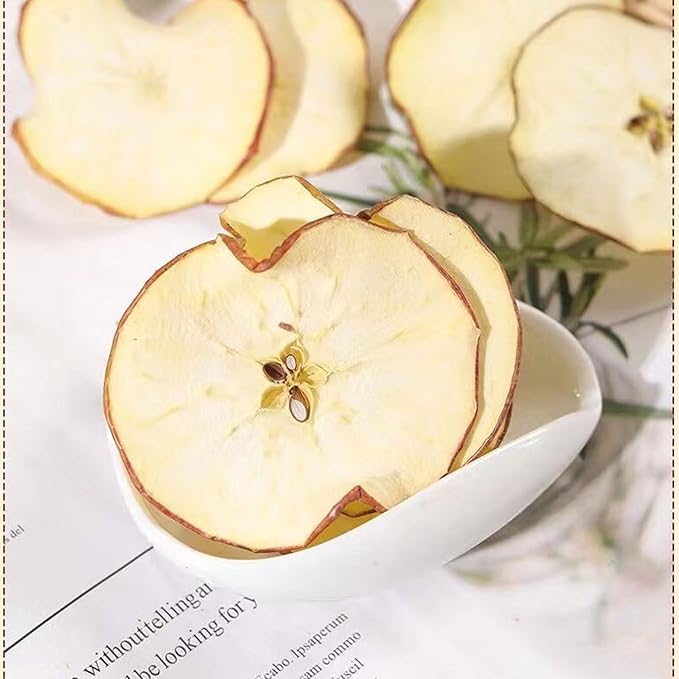 dried apple chips 5.29oz/150g，apple chips bulk，No Sugar Added Dried Sweet Apple ，Delicious Dried