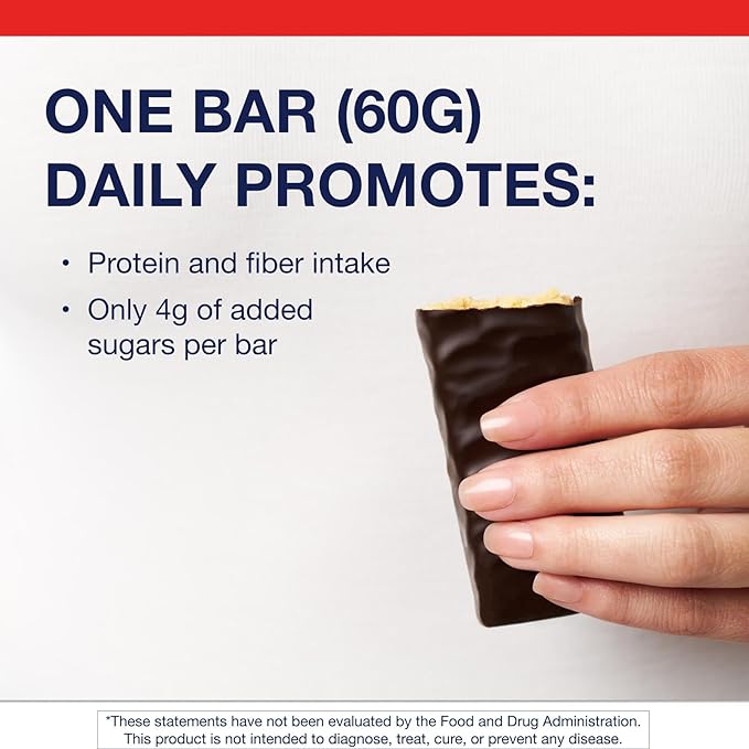 Metagenics Ultra Protein Bar - Meal Replacement Bar - Fitness Bar - With Fiber, Iron & Calcium - 12