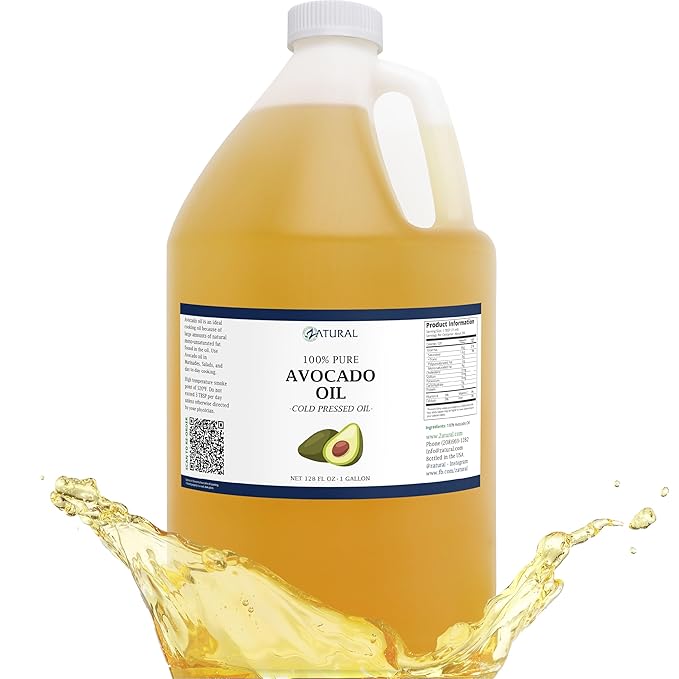 Zatural 100% Avocado Oil Pure Natural without Additives, Clean, Cold Pressed, Non-GMO, Vegan: For