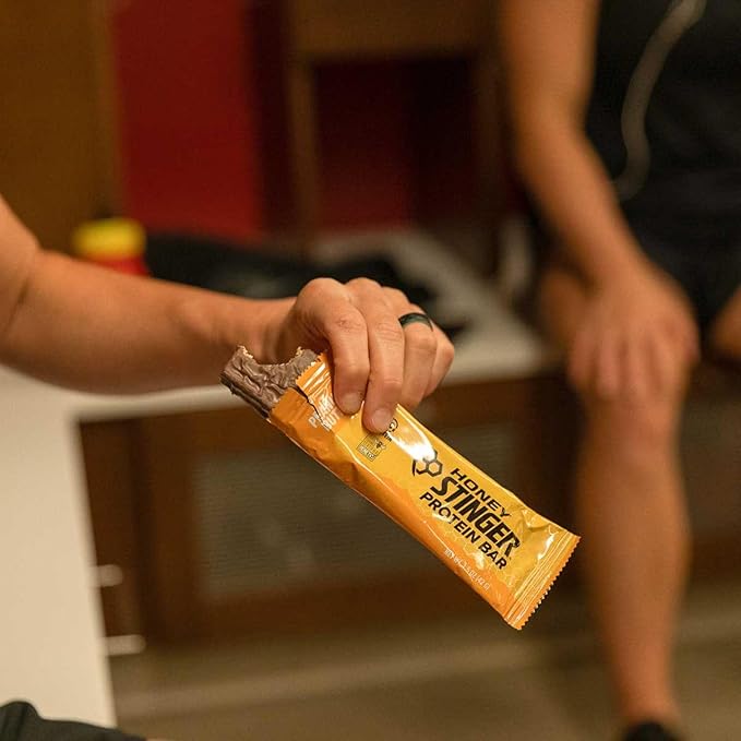 Honey Stinger Organic Peanut Butter Chocolate Waffle, Energy Stroopwafel for Exercise, Endurance