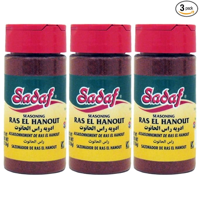 Sadaf Ras El Hanout Seasoning - Ancient Moroccan Blend of Spices - Perfect for your couscous