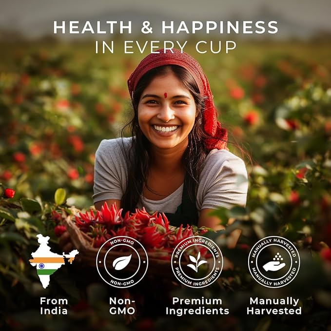 Gya Tea Co Hibiscus Tea Gift Set K-Cup Delivers Joy and Delight with Every Tart Sip - Tea Pod