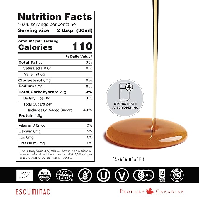Escuminac Canadian Maple Syrup, Value Bundle, 3 Harvests Included Extra Rare, Great Harvest and