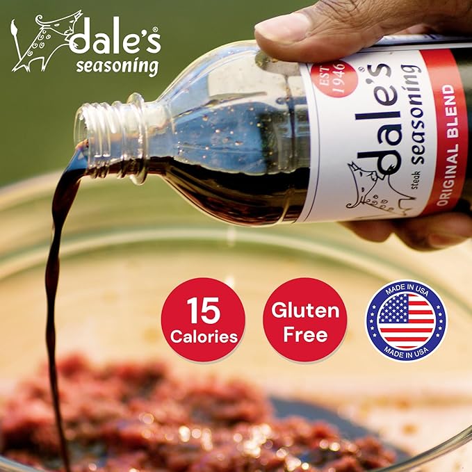 Original Steak Seasoning By Dale's, Gluten-free I No Cholesterol | Delicious on Meats, Fish