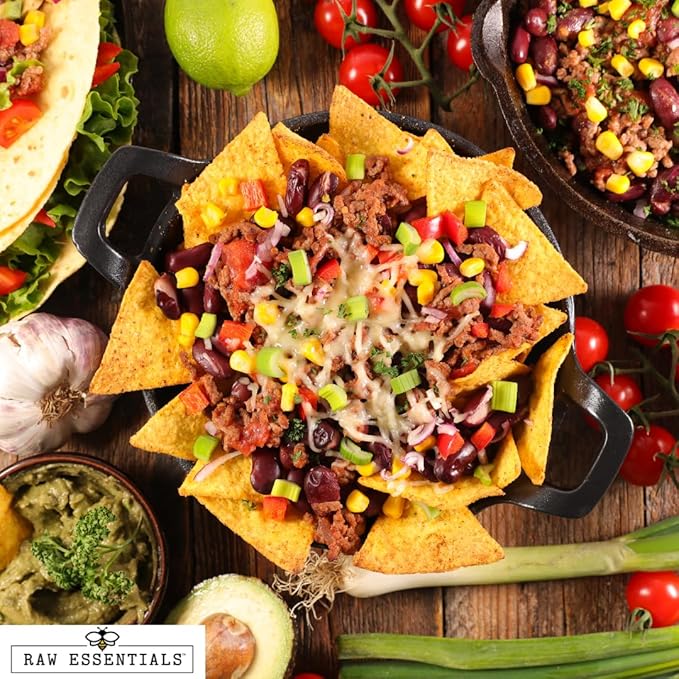 Raw Essentials Taco Supreme Seasoning - Bold, Zesty and Savory Flavor - Use to Season Beef