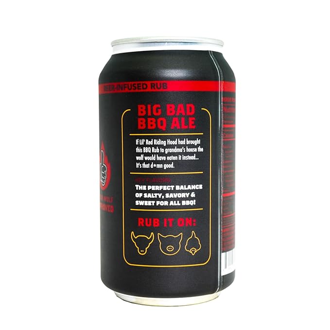 Spiceology & Derek Wolf - Big Bad BBQ Ale - Beer-Infused Barbecue Rubs, Spices and Seasonings - Use